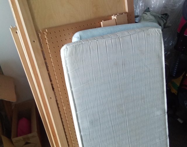 Dviaukštė vaikiška lovytė