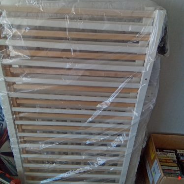 Vaikiška lovytė su čiužinuku