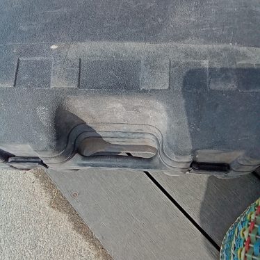 Tuščia įrankių dėžė