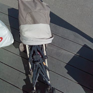 Sulankstomas vežimėlis