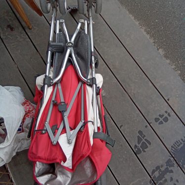 Sulankstomas vežimėlis