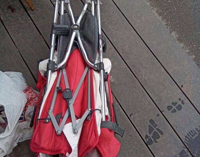 Sulankstomas vežimėlis