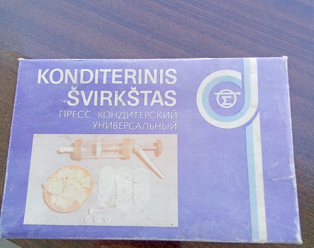 Konditerijos švirkštas