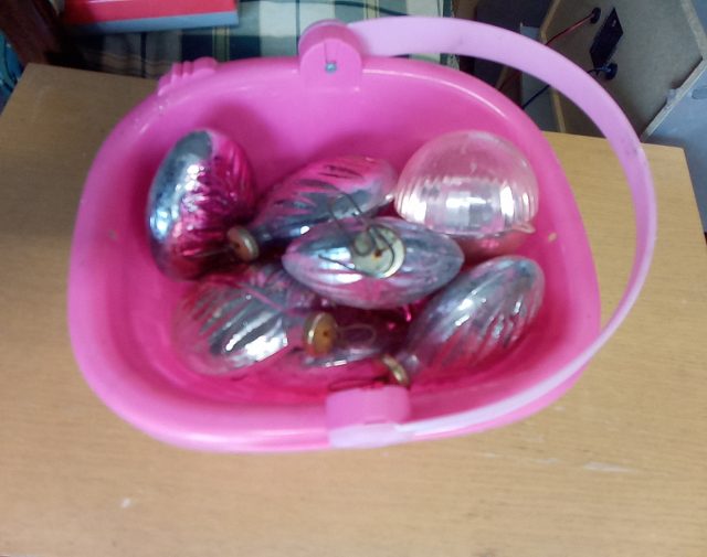 Eglutės žaisliukai