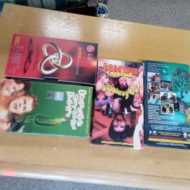 DVD kasetės