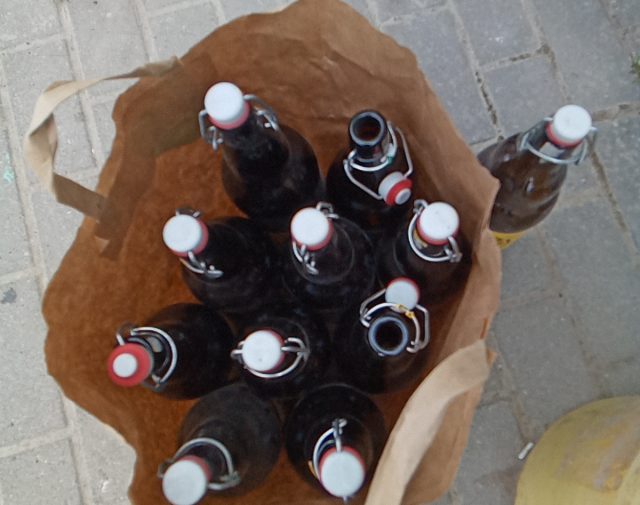 Vyno buteliai