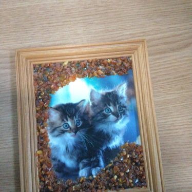 Paveiksliukas su rėmeliu