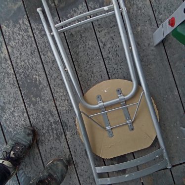 Sulankstoma kėdutė