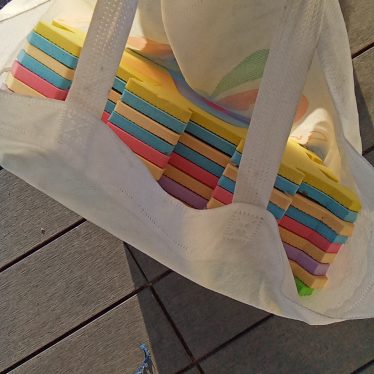 Raidelių kilimukas vaikam