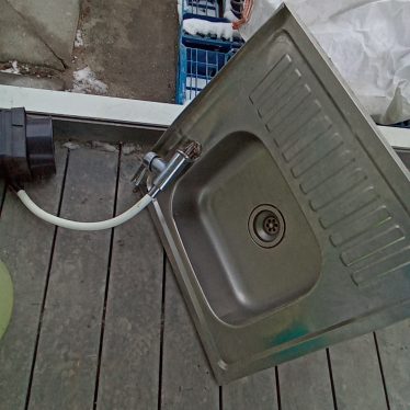 Kriauklė su maišytuvu