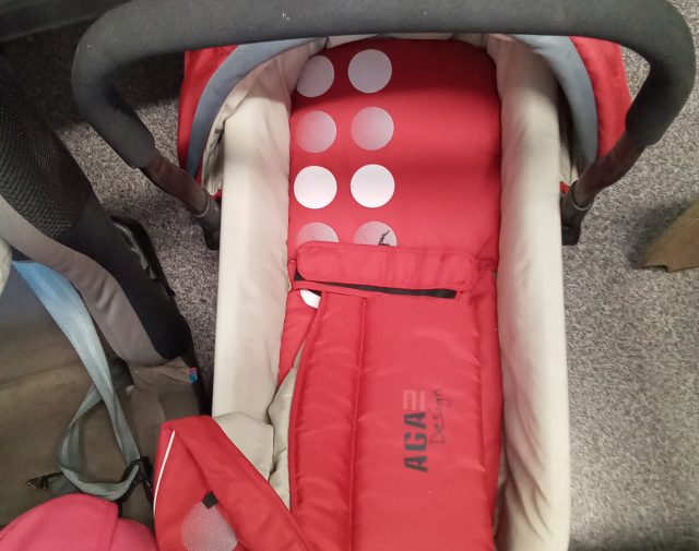 Nešiojamas kūdikio lopšys