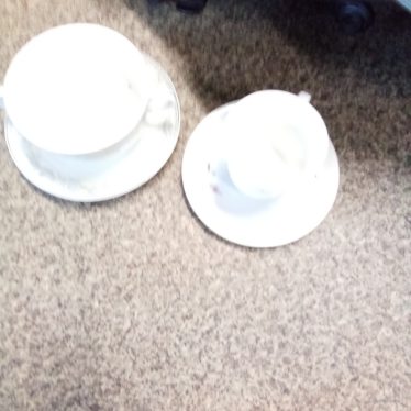 Puodeliai ir lėkštutės