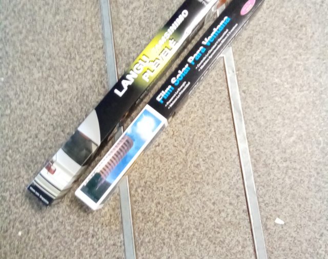 Stiklo gaminimo plėvelė