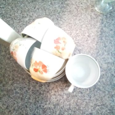 Puodeliai ir lėkštutės