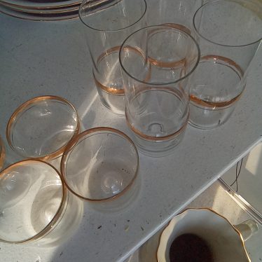 Stiukliukai+stiklines