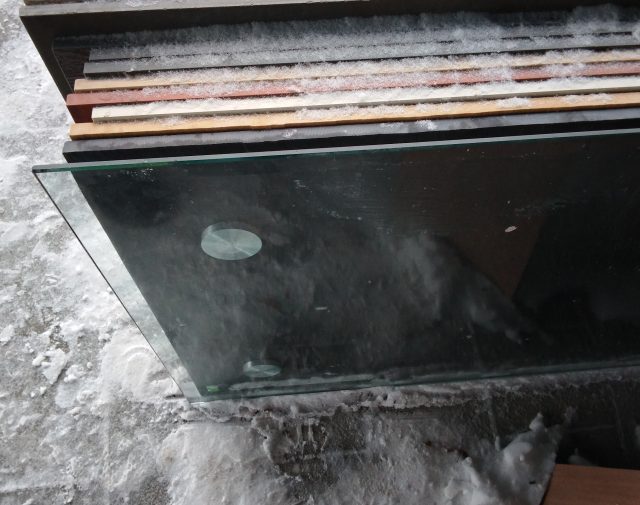 Stiklinis stalviršis