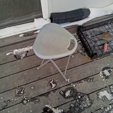 Sulankstoma kėdutė