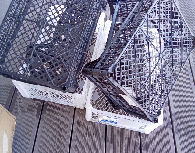 Plastikinės dėžutės