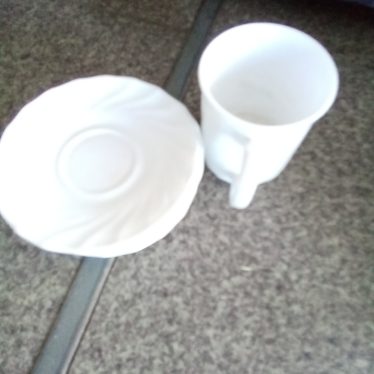 Lėkštutės  puodelis