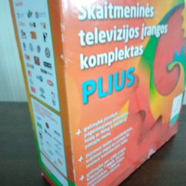 Skaitmeninės televizijos komplektas
