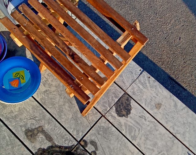 Sulankstoma kėdutė