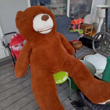 Didelis pliušinis meškiukas