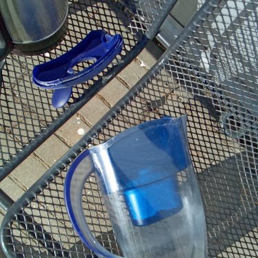 Vandens filtravimo indas