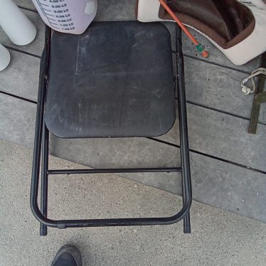 Sulankstoma kėdutė