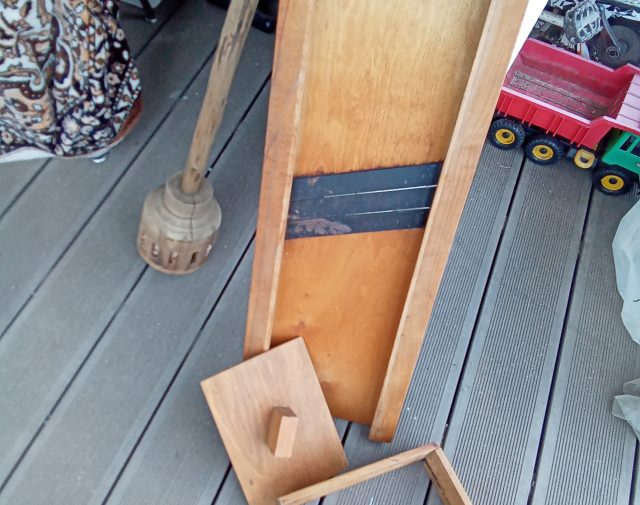 Kopūstų  pjaustyklē