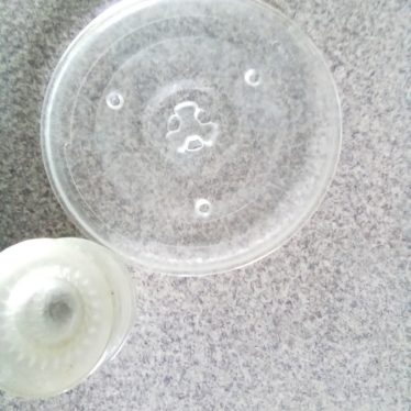 Lėkštutės  ir mikrobangų krosnelės lėkštė