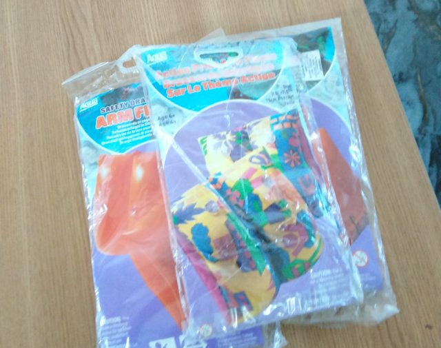 Pripučiami rankų plūdurai