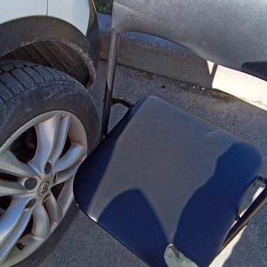 Sulankstoma kėdutė