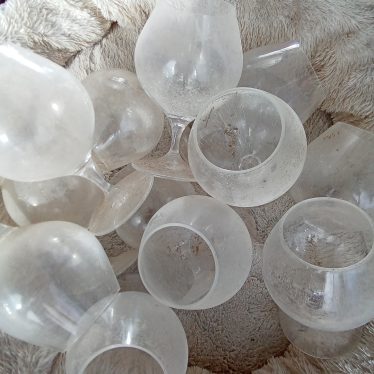 Taurės plastikinės