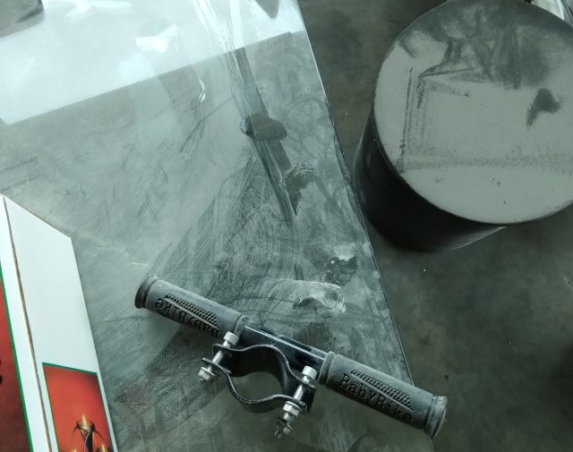Paspirtuko rankena