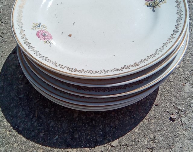 6 lėkštės