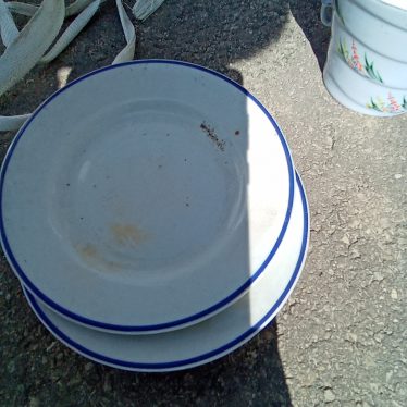 2 lėkštės
